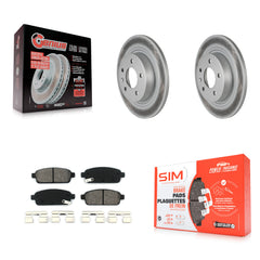 Transit Auto KGS-101172 Disc Brake Kit for 2011-2019 Buick Cascada, Cadillac ELR and More - Rear