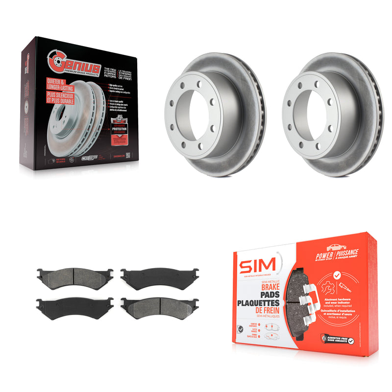 Transit Auto KGS-101180 Disc Brake Kit for 1998-2007 Ford E-150, Ford E-350 Econoline and More - Rear