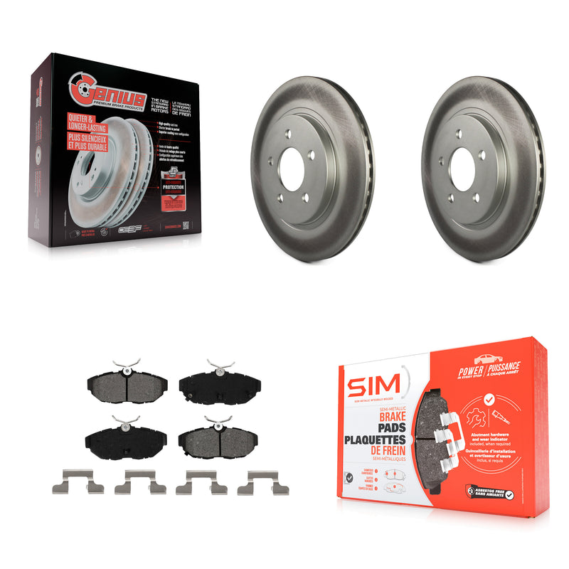 Transit Auto KGS-101195 Disc Brake Kit for 2011-2014 Ford Mustang - Rear