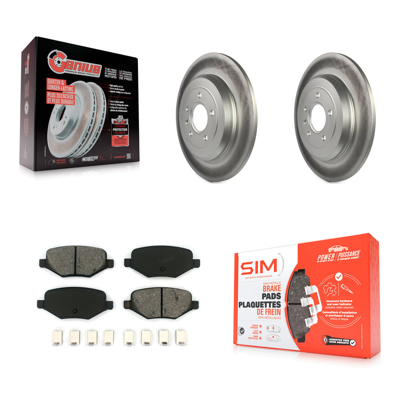 Transit Auto KGS-101208 Disc Brake Kit for 2009-2019 Lincoln MKT, Ford Explorer and More - Rear