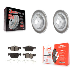 Transit Auto KGS-101217 Disc Brake Kit for 2013-2020 Ford Fusion, Lincoln MKZ - Rear