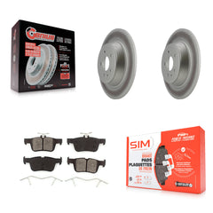 Transit Auto KGS-101218 Disc Brake Kit for 2013-2020 Ford Fusion, Ford Escape and More - Rear