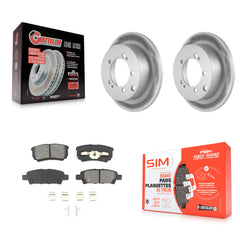 Transit Auto KGS-101225 Disc Brake Kit for 2004-2006 Mitsubishi Lancer, Mitsubishi Outlander - Rear