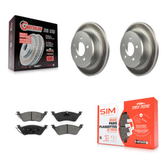 Transit Auto KGS-101228 Disc Brake Kit for 2001-2007 Chrysler Voyager, Chrysler Grand Voyager and More - Rear