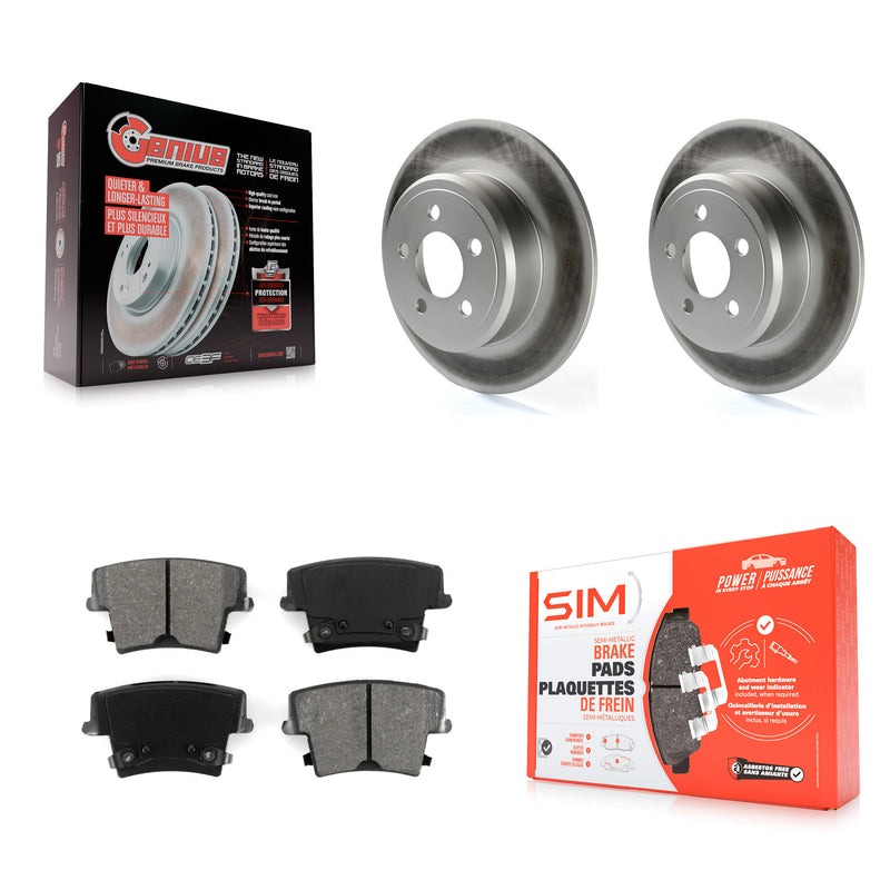 Transit Auto KGS-101236 Disc Brake Kit for 2005-2023 Dodge Challenger, Dodge Charger and More - Rear