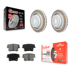 Transit Auto KGS-101240 Disc Brake Kit for 2015 Dodge Charger - Rear