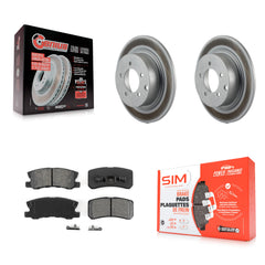 Transit Auto KGS-101245 Disc Brake Kit for 2007-2017 Mitsubishi Lancer, Mitsubishi Outlander and More - Rear