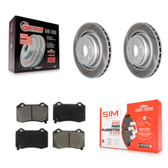 Transit Auto KGS-101252 Disc Brake Kit for 2005-2023 Dodge Challenger, Dodge Charger and More - Rear