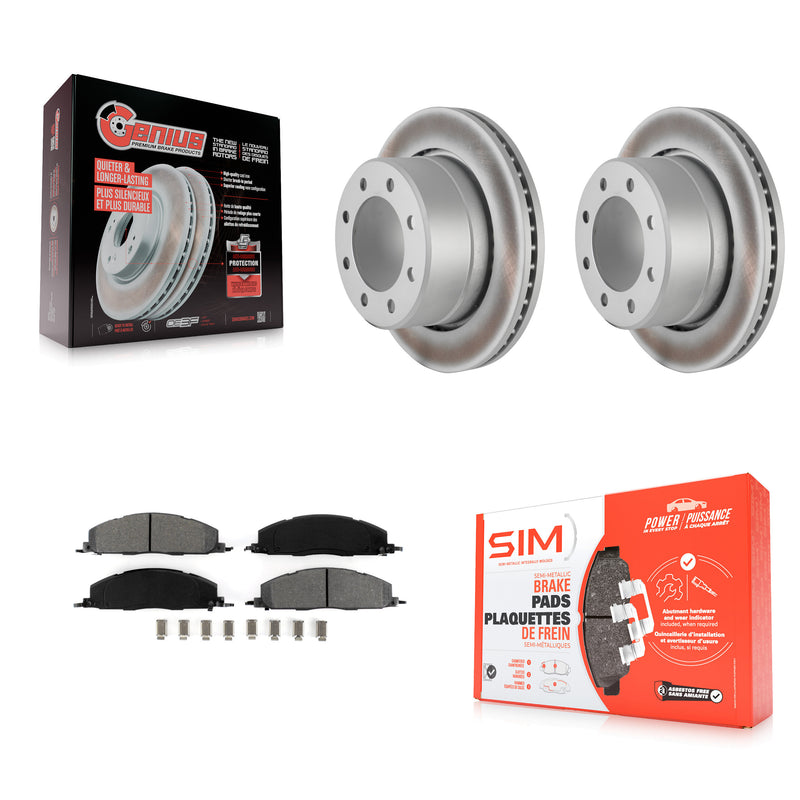 Transit Auto KGS-101254 Disc Brake Kit for 2009-2018 Ram 1500, Ram 2500 and More - Rear