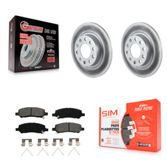 Transit Auto KGS-101258 Disc Brake Kit for 2013-2016 Dodge Dart - Rear