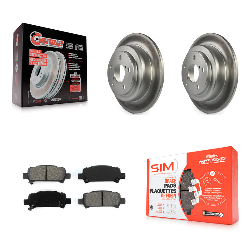 Transit Auto KGS-101261 Disc Brake Kit for 1998-2003 Subaru Impreza, Subaru Forester - Rear