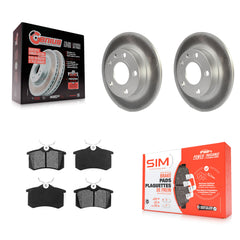 Transit Auto KGS-101274 Disc Brake Kit for 2002-2004 Audi A4, Audi A4 Quattro - Rear