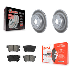 Transit Auto KGS-101303 Disc Brake Kit for 2002-2004 Honda CR-V - Rear