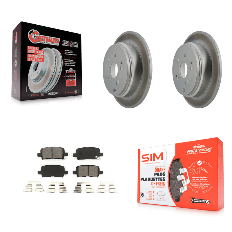 Transit Auto KGS-101309 Disc Brake Kit for 2002-2004 Honda Odyssey - Rear