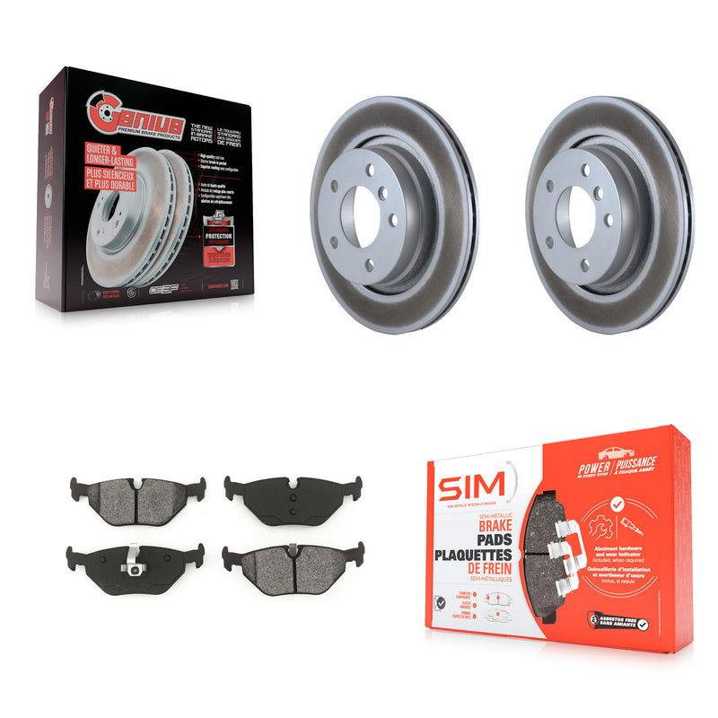 Transit Auto KGS-101316 Disc Brake Kit for 1996-2006 BMW 325Ci, BMW 325i and More - Rear