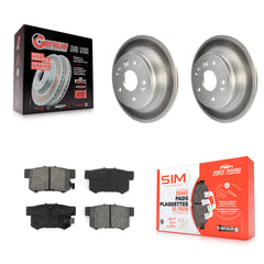 Transit Auto KGS-101318 Disc Brake Kit for 1999-2011 Honda Element, Acura TL - Rear