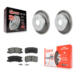 Transit Auto KGS-101327 Disc Brake Kit for 2004-2011 Mitsubishi Endeavor - Rear