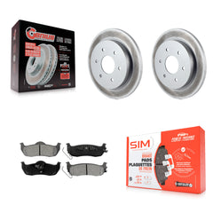 Transit Auto KGS-101329 Disc Brake Kit for 2004-2015 Nissan Armada, INFINITI QX56 and More - Rear