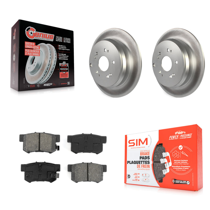 Transit Auto KGS-101344 Disc Brake Kit for 2007-2012 Acura RDX - Rear