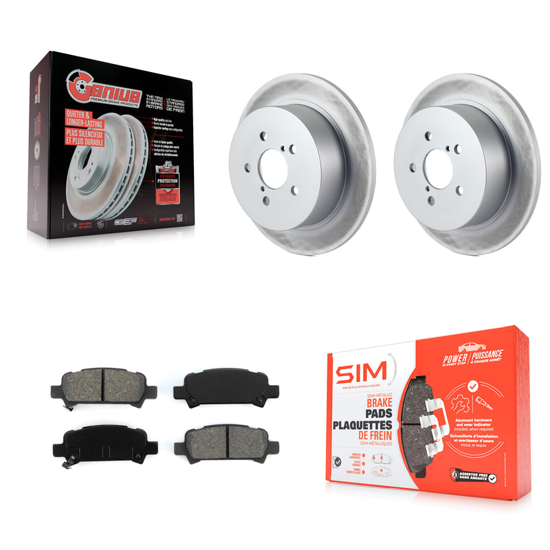 Transit Auto KGS-101357 Disc Brake Kit for 2008-2009 Subaru Legacy - Rear