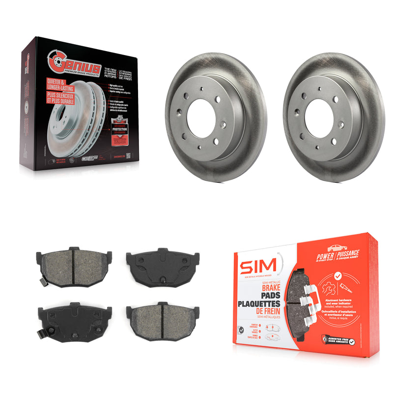 Transit Auto KGS-101362 Disc Brake Kit for 2004-2009 Kia Spectra, Kia Spectra5 - Rear