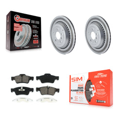 Transit Auto KGS-101373 Disc Brake Kit for 2005-2012 Mercedes-Benz ML350, Mercedes-Benz GL350 and More - Rear