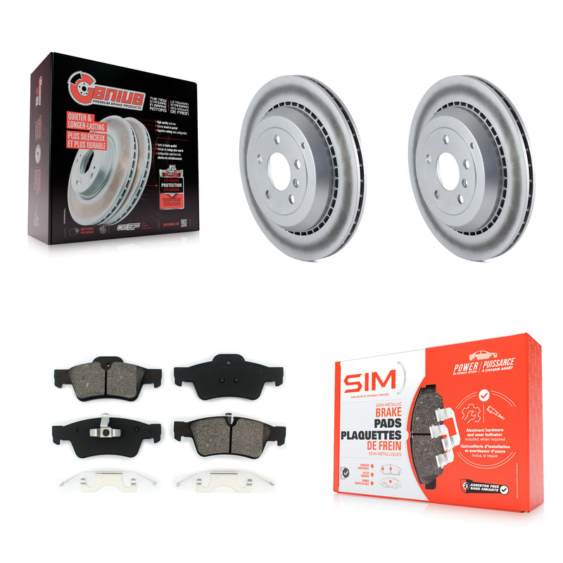Transit Auto KGS-101373 Disc Brake Kit for 2005-2012 Mercedes-Benz ML350, Mercedes-Benz GL350 and More - Rear