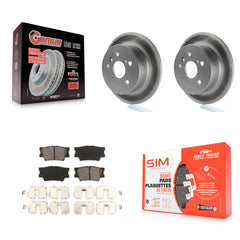 Transit Auto KGS-101379 Disc Brake Kit for 2007-2012 Toyota Avalon, Lexus ES350, Toyota Camry - Rear