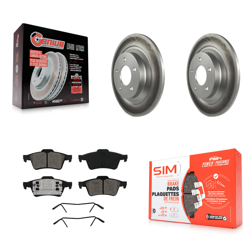 Transit Auto KGS-101382 Disc Brake Kit for 2006 Mazda 5 - Rear