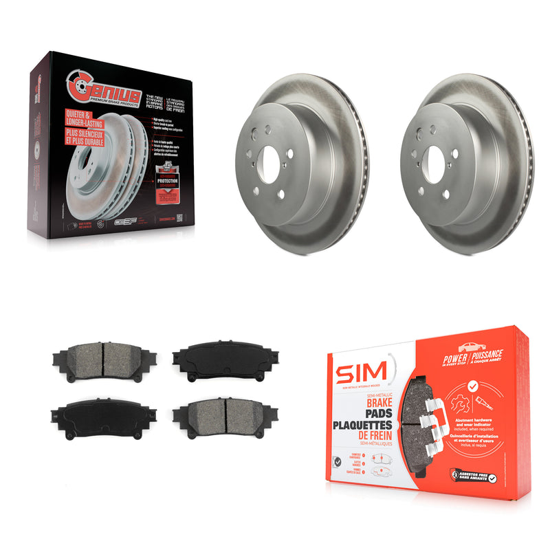 Transit Auto KGS-101388 Disc Brake Kit for 2014-2015 Lexus IS250, Lexus IS350 - Rear
