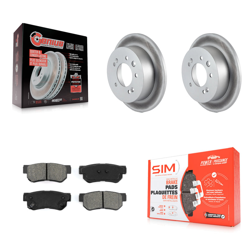 Transit Auto KGS-101396 Disc Brake Kit for 2007-2010 Hyundai Elantra - Rear