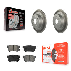 Transit Auto KGS-101403 Disc Brake Kit for 2005-2022 Acura ILX, Honda Accord - Rear