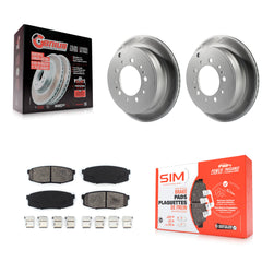 Transit Auto KGS-101405 Disc Brake Kit for 2007-2022 Lexus LX570, Toyota Land Cruiser and More - Rear