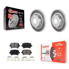 Transit Auto KGS-101428 Disc Brake Kit for 2005-2010 Volkswagen GTI, Audi A3 and More - Rear