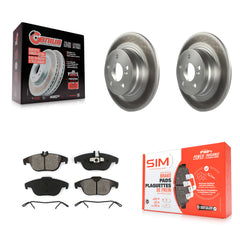 Transit Auto KGS-101435 Disc Brake Kit for 2008-2015 Mercedes-Benz C250, Mercedes-Benz C230, Mercedes-Benz C300 - Rear