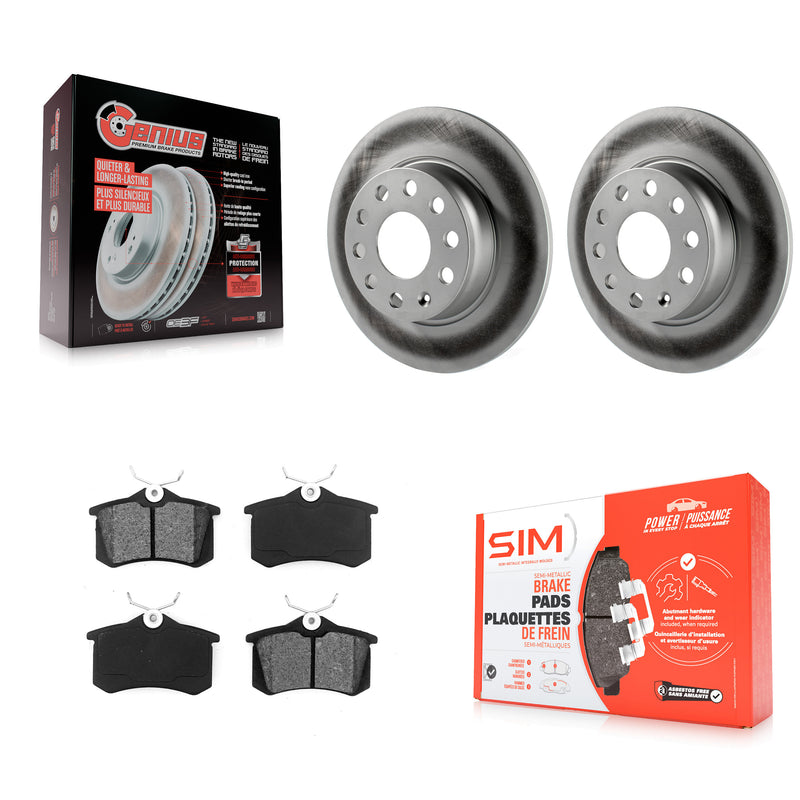 Transit Auto KGS-101451 Disc Brake Kit for 2010-2013 Audi A3 - Rear