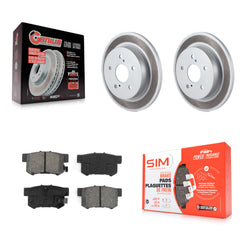 Transit Auto KGS-101453 Disc Brake Kit for 2010-2013 Suzuki Kizashi - Rear