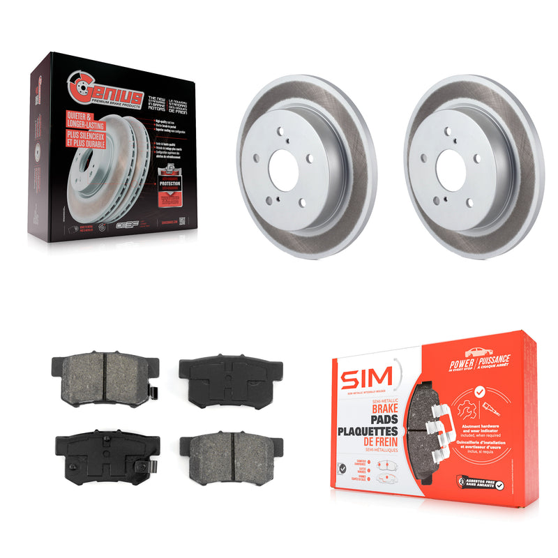 Transit Auto KGS-101453 Disc Brake Kit for 2010-2013 Suzuki Kizashi - Rear
