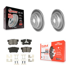 Transit Auto KGS-101460 Disc Brake Kit for 2010-2015 Honda Crosstour, Honda Accord Crosstour - Rear