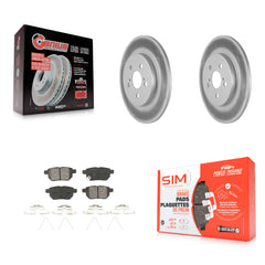 Transit Auto KGS-101461 Disc Brake Kit for 2011-2017 Lexus CT200h - Rear