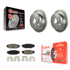 Transit Auto KGS-101467 Disc Brake Kit for 2012-2023 Subaru Crosstrek, Subaru Impreza and More - Rear
