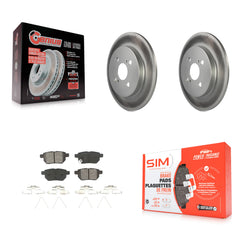Transit Auto KGS-101472 Disc Brake Kit for 2012-2018 Toyota Yaris - Rear