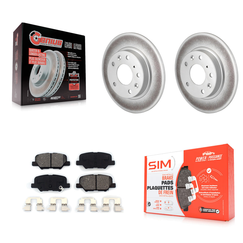 Transit Auto KGS-101482 Disc Brake Kit for 2014-2018 Mazda 3, Mazda 3 Sport - Rear