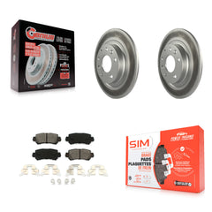 Transit Auto KGS-101487 Disc Brake Kit for 2016-2018 Mazda CX-3 - Rear