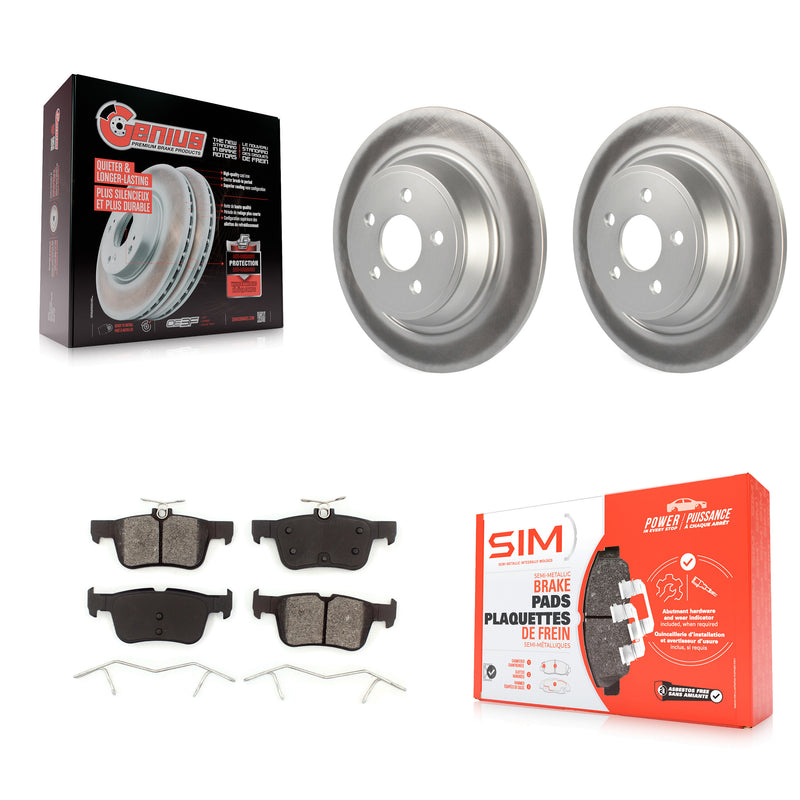 Transit Auto KGS-101492 Disc Brake Kit for 2015-2023 Ford Edge, Ford SSV Plug-In Hybrid and More - Rear