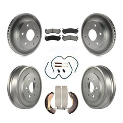 Transit Auto KGS-101502 Disc Brake Kit for 2005-2007 Chevrolet Silverado 1500 Classic, GMC Sierra 1500 Classic and More - Front and Rear