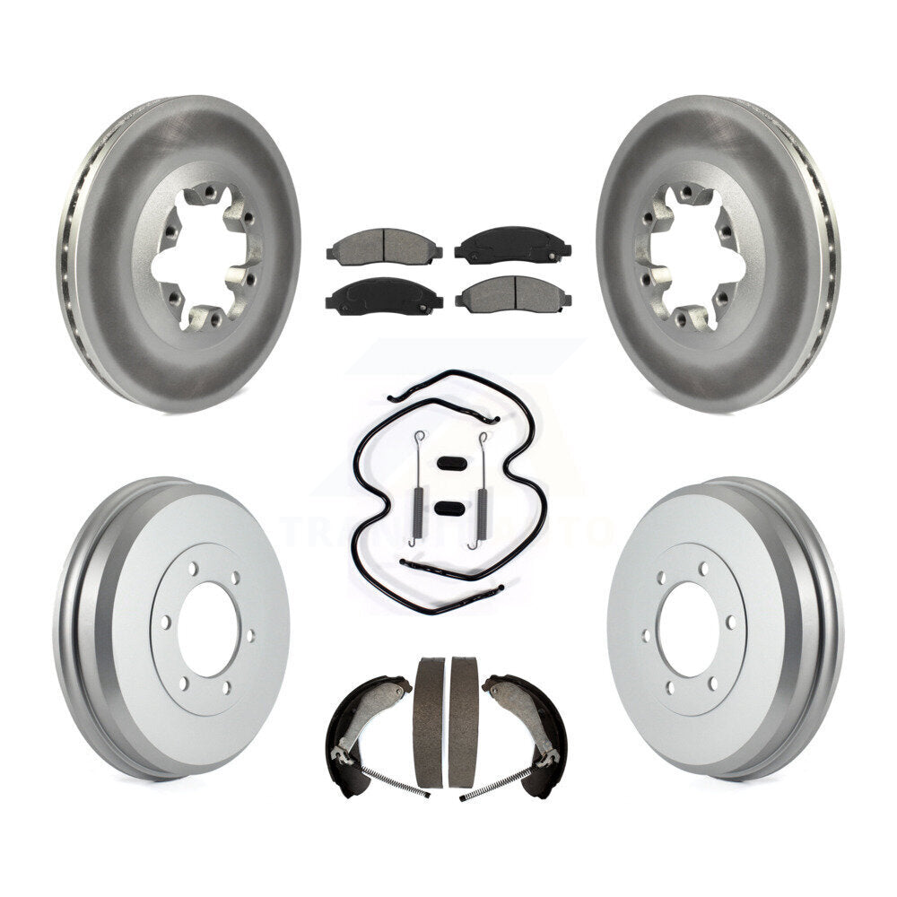 Transit Auto KGS-101504 Disc Brake Kit for 2004-2008 Isuzu i-290, Isuzu i-370 and More - Front and Rear