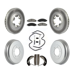 Transit Auto KGS-101504 Disc Brake Kit for 2004-2008 Isuzu i-290, Isuzu i-370 and More - Front and Rear