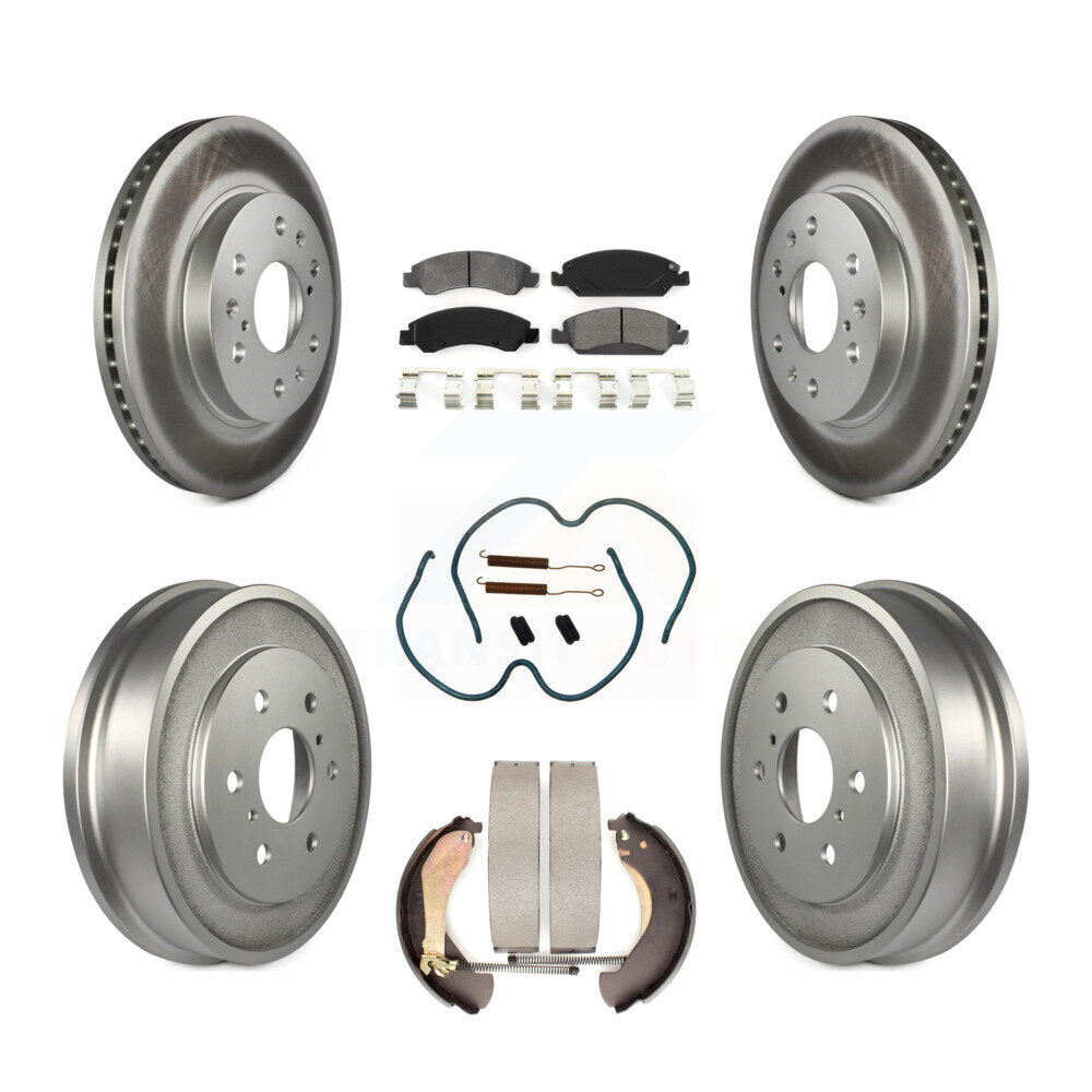 Transit Auto KGS-101505 Disc Brake Kit for 2005-2008 Chevrolet Silverado 1500, GMC Sierra 1500 and More - Front and Rear