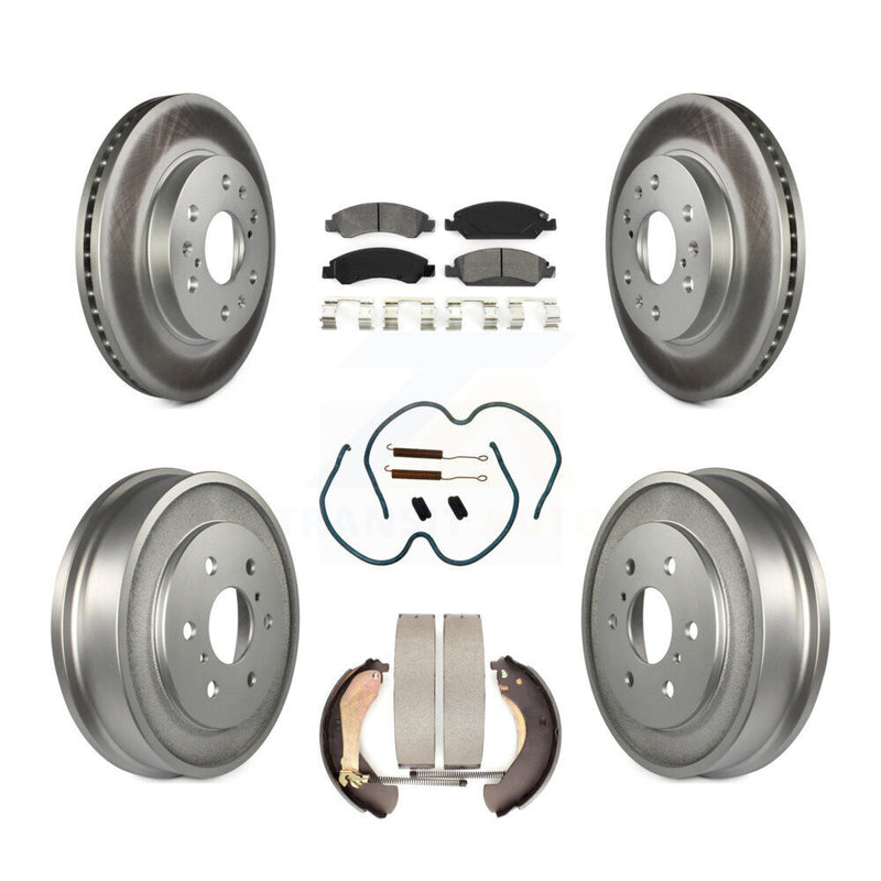 Transit Auto KGS-101505 Disc Brake Kit for 2005-2008 Chevrolet Silverado 1500, GMC Sierra 1500 and More - Front and Rear